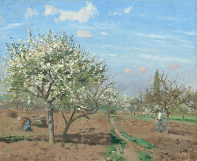 The Orchard by Camille Jacob Pissarro